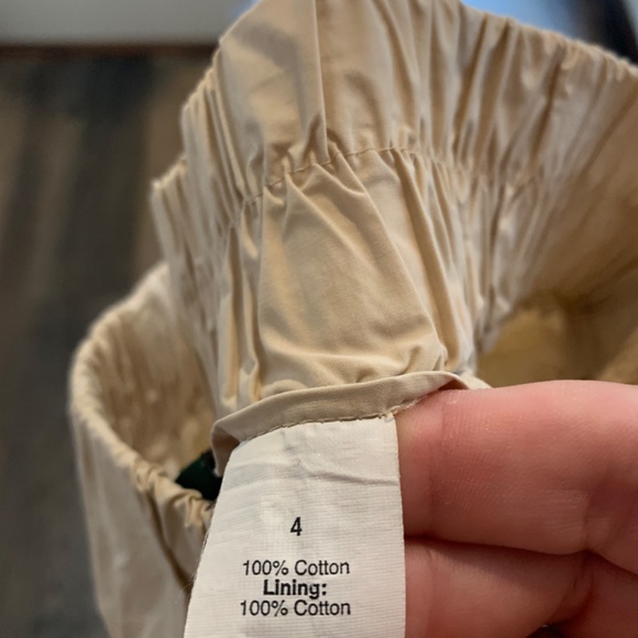 J.Crew crinkly paper bag mini. Worn once. - Picture 4 of 4